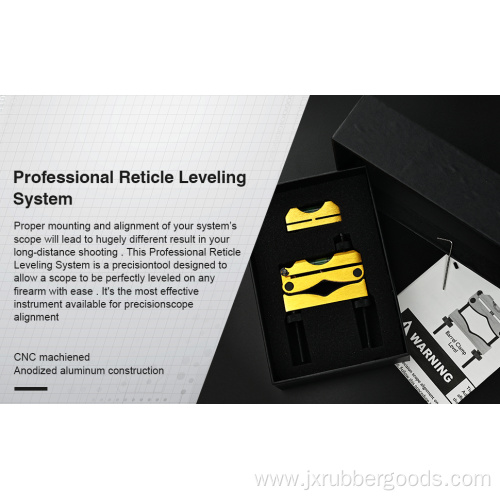 range leveling kit with highprecision bubble leveling system